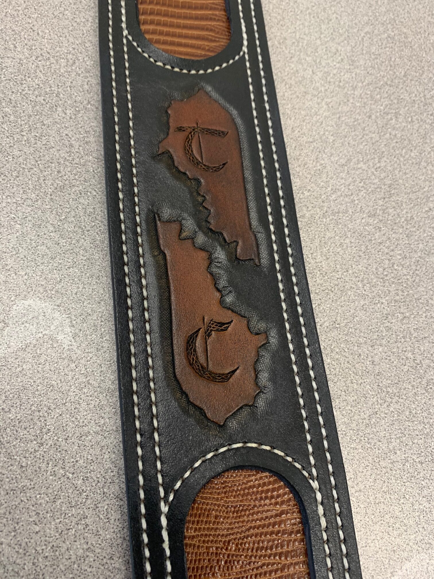 Tyler Childers – Guitar Strap – Two Brothers Leather Works